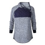 TITAME Womens Fall Comfy Long Sleeve Casual Pullover Tunic Sweatshirt Tops