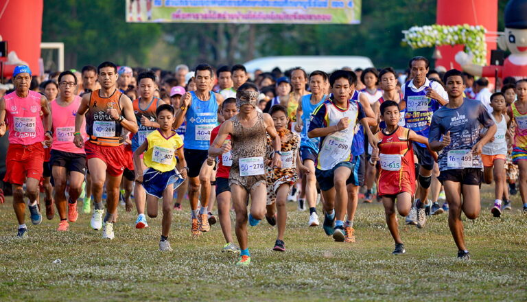 Sunday morning jogging